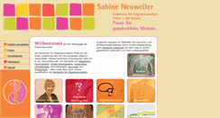 Desktop Screenshot of praxis-neuweiler.de